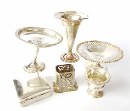 Appraisal: Sterling silver hollowware th century