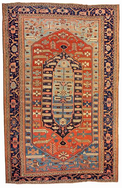 Appraisal: A Serapi carpet Northwest Persia circa size approximately ft in