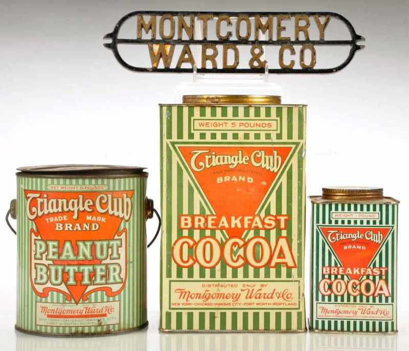 Appraisal: Lot of Triangle Club - Montgomery Ward Description Lot includes