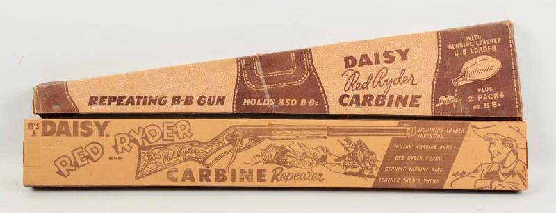 Appraisal: Lot Of Daisy Red Ryder BB Gun Boxes This lot