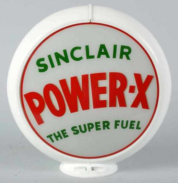 Appraisal: Plastic Sinclair Power-X Super Fuel Gas Globe Description Circa s