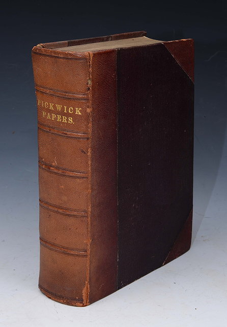 Appraisal: DICKENS Charles The Pickwick Papers Chapman Hall st book for