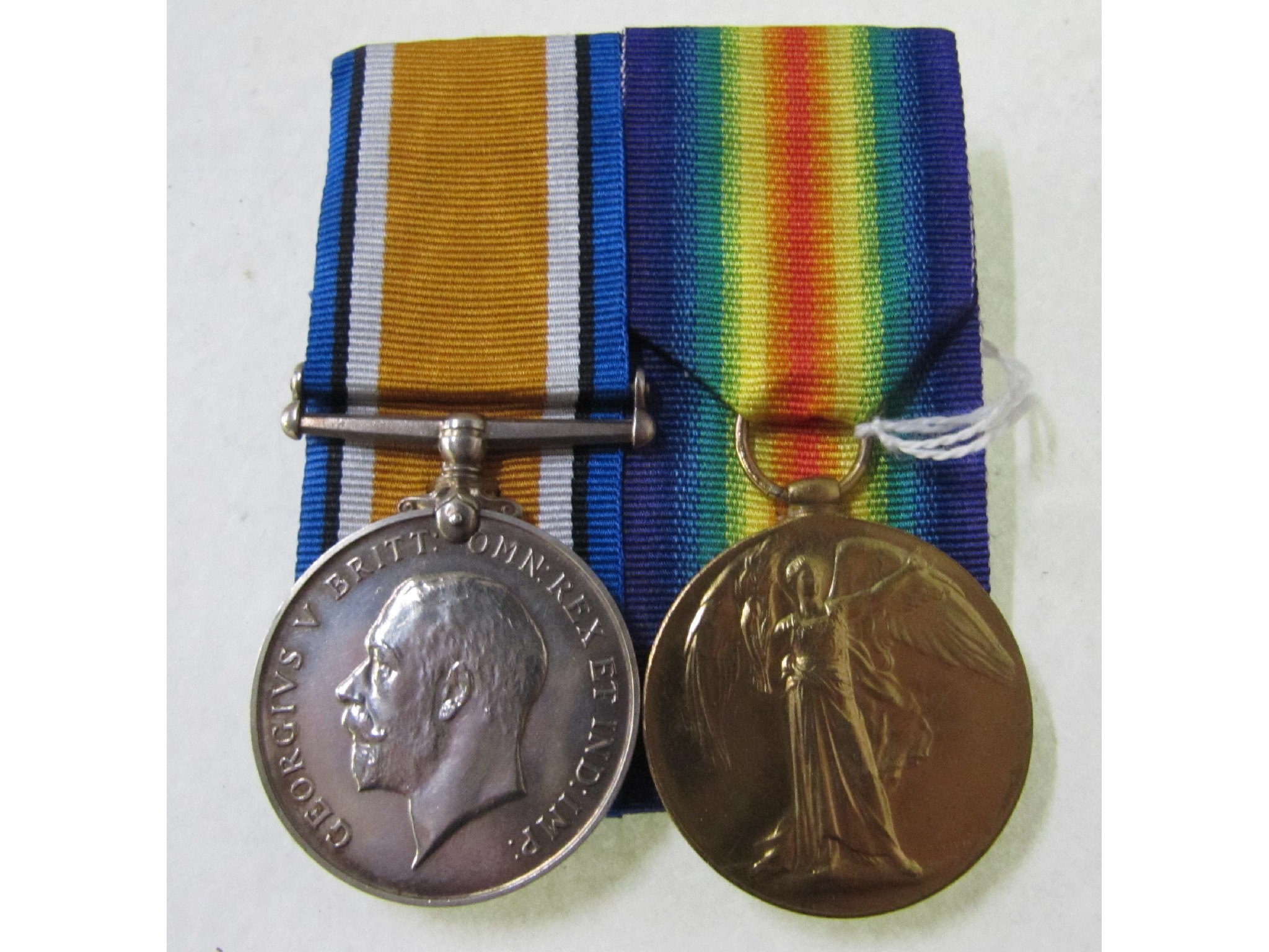 Appraisal: A WWI group of two to H MacKenzie A B