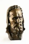 Appraisal: MONUMENTAL BRONZE PORTRAIT BUST - Michelangelo by Paul Wayland Bartlett