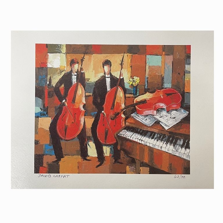 Appraisal: Jacob Chayat Duet Concerto Jacob Chayat Duet Concerto Signed Limited