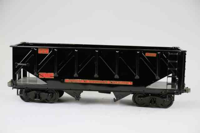 Appraisal: BUDDY 'L' BOTTOM DUMP CAR C pressed steel done in