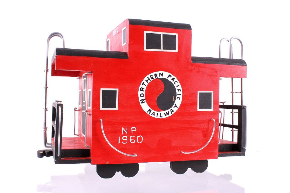 Appraisal: Northern Pacific Railway Ice Box Caboose c For your consideration