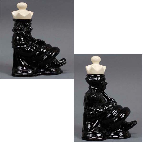 Appraisal: Pair Waylande Gregory Cowan King Queen Decanter Bookends derived from