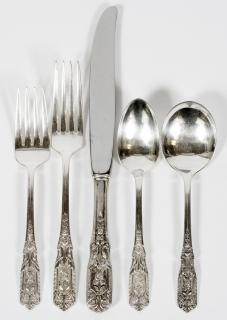 Appraisal: WESTMORLAND MILBURN ROSE STERLING SILVER FLATWARE WESTMORLAND MILBURN ROSE STERLING