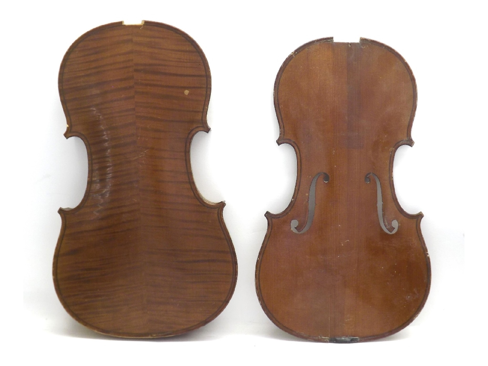 Appraisal: French violin by and labelled Lutherie Artistique Jean-Baptiste Colin annee