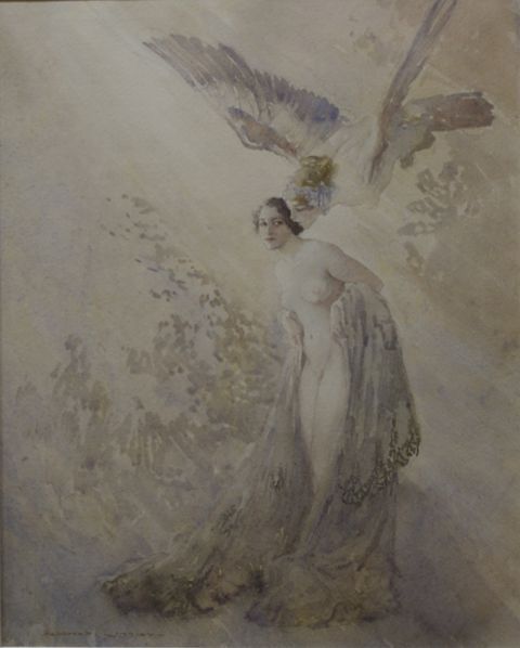 Appraisal: Norman Lindsay - Whisper watercolour and pencil signed 'NORMAN LINDSAY'