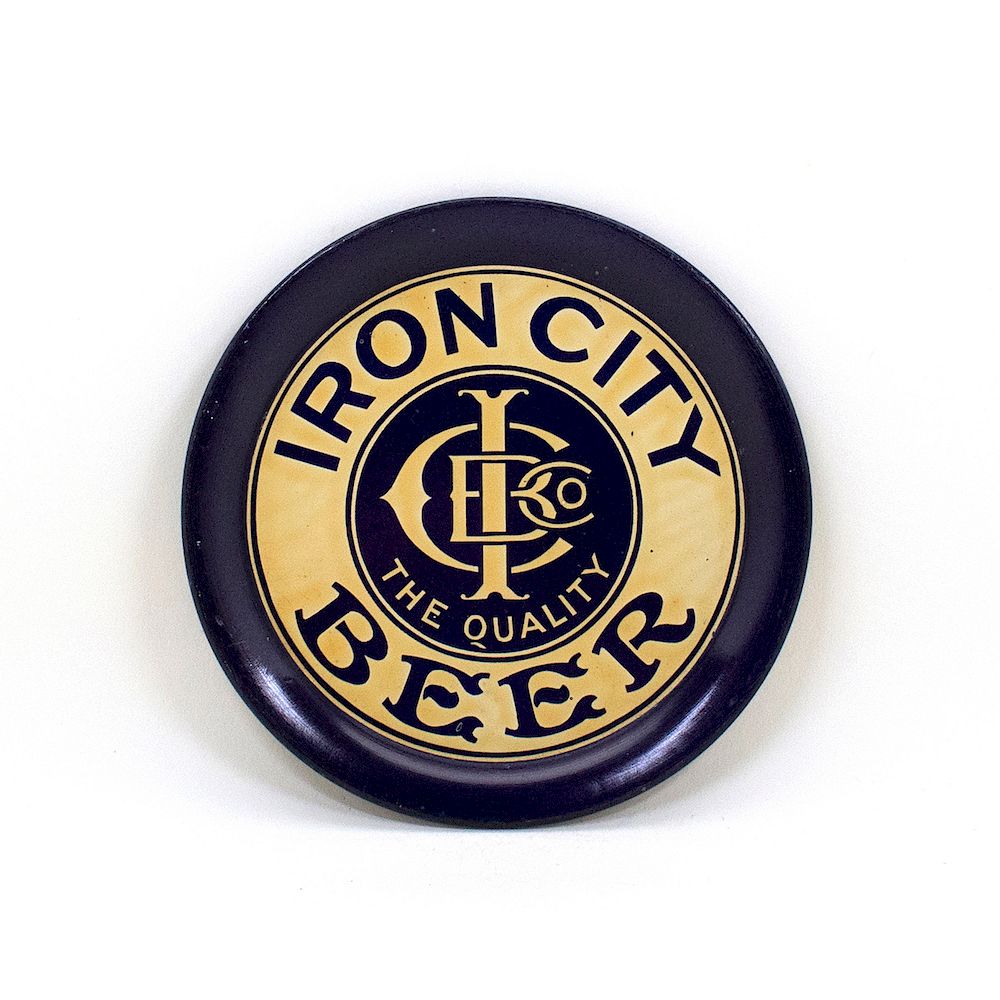 Appraisal: Iron City Beer The Quality Tip Tray Reference n a