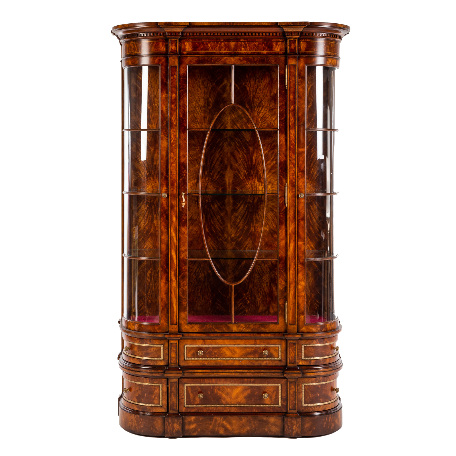 Appraisal: THEODORE ALEXANDER ALTHORP CABINET th century Georgian style having dental