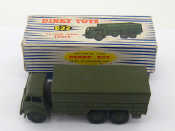 Appraisal: A Dinky toy model Army ton truck complete with box