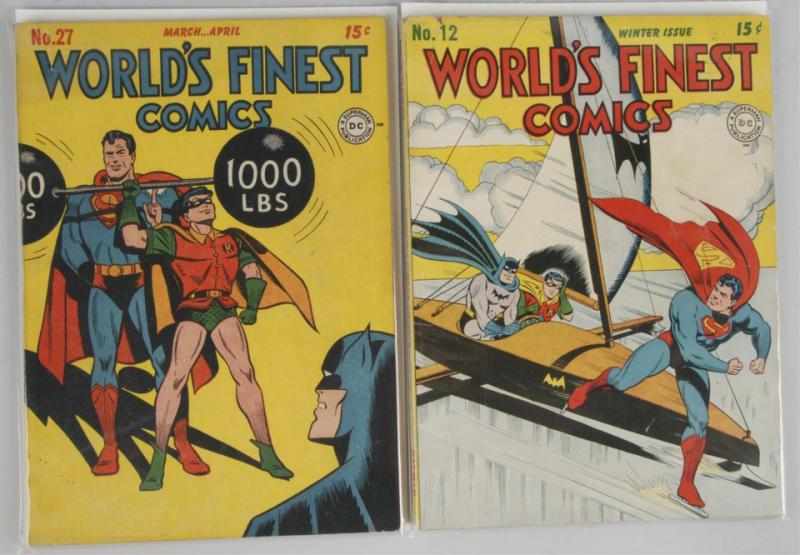 Appraisal: Lot of s World's Finest Comics Description This lot includes