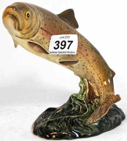 Appraisal: Beswick Trout on Base