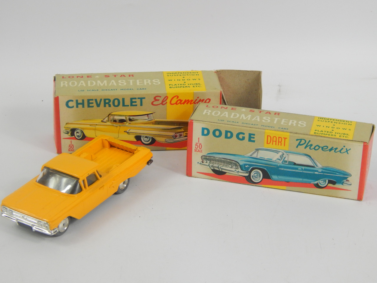 Appraisal: A Lonestar diecast vehicle scale Chevrolet EL Camino and a