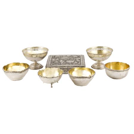 Appraisal: Group of Persian Silver Articles Estimate -