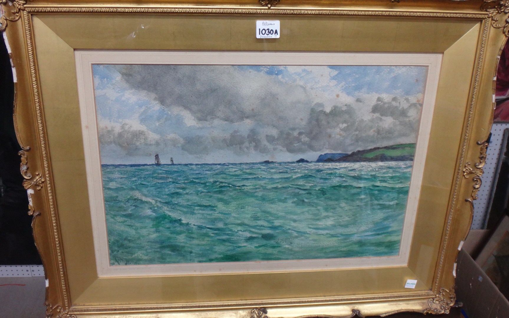 Appraisal: Charles Napier Hemy - The Black Head Falmouth watercolour signed