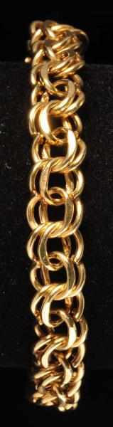 Appraisal: K Y Gold Bracelet Description Weight dwt mm wide Condition