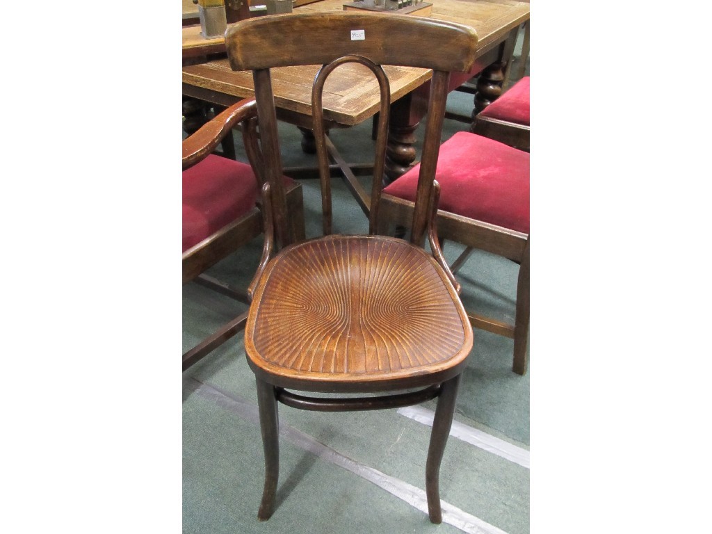 Appraisal: Pair of Bentwood chairs