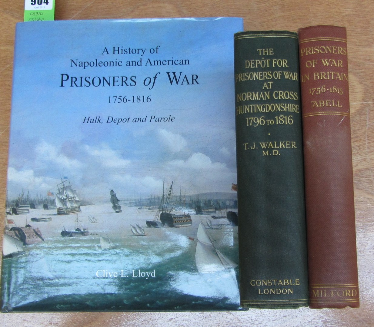 Appraisal: WALKER T S The Depot for Prisoners of War at