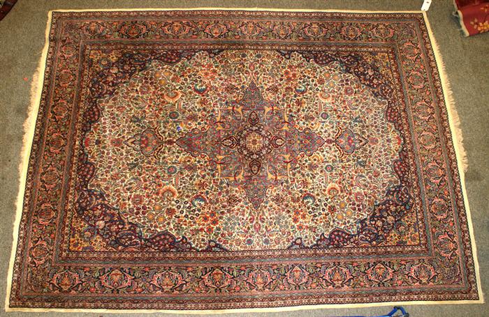 Appraisal: x Tabriz nice condition Estimate -