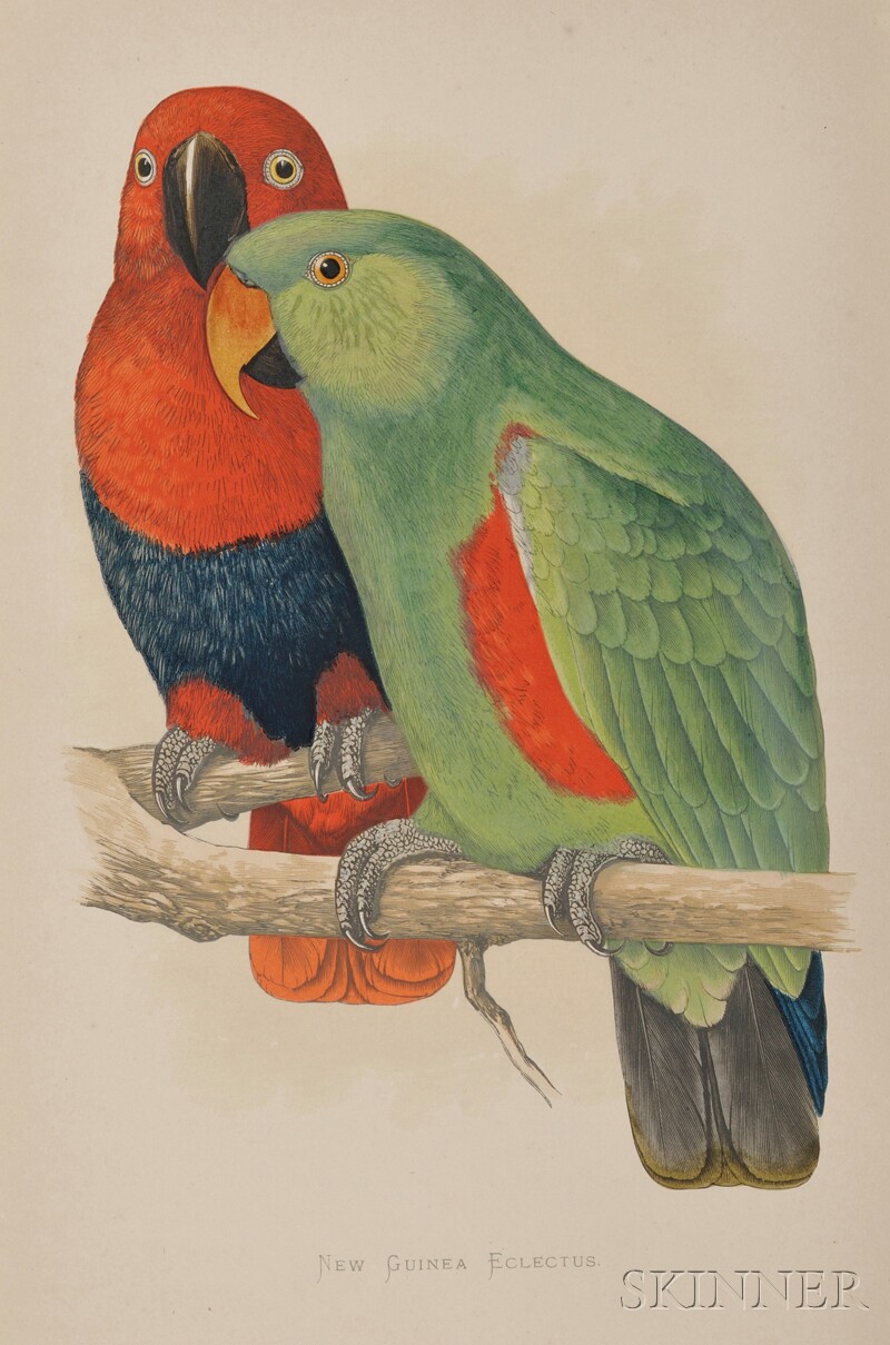 Appraisal: Greene William Thomas Parrots in Captivity London George Bell and