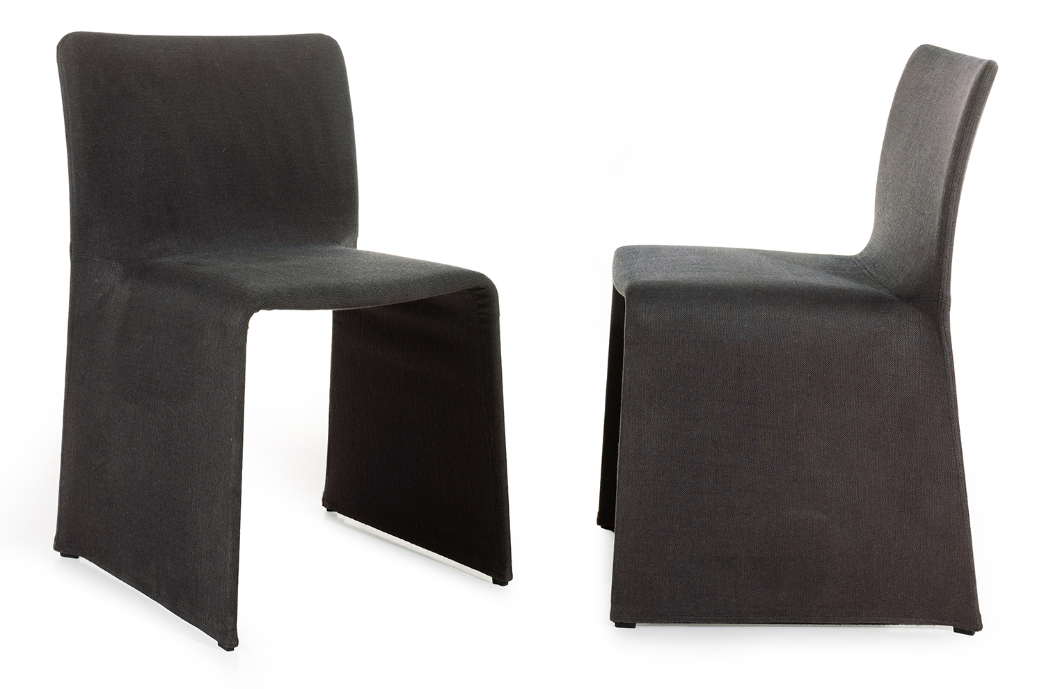 Appraisal: TWELVE PATRICIA URQUIOLA GLOVE DINING CHAIRS FOR Metal structure completely