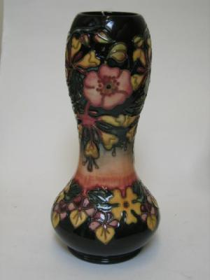 Appraisal: A MOORCROFT POTTERY VASE date mark for of waisted form