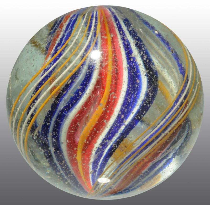 Appraisal: Divided Ribbon Swirl Marble Condition Size - Dia