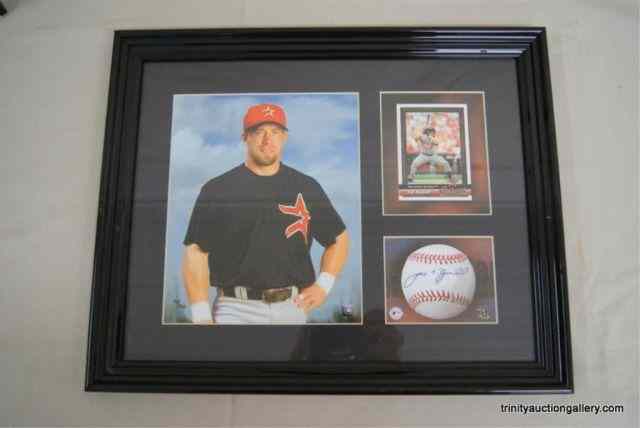 Appraisal: Jeff Bagwell Limited Edition Portrait Print SignedThis is for a