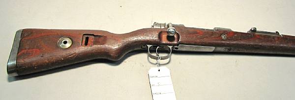 Appraisal: A German bcd code GustloffWerke Mauser k bolt action rifle