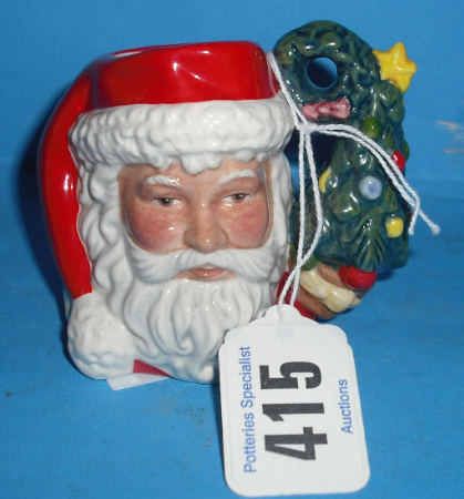 Appraisal: Royal Doulton miniature Character Jug Santa Claus D limited edition