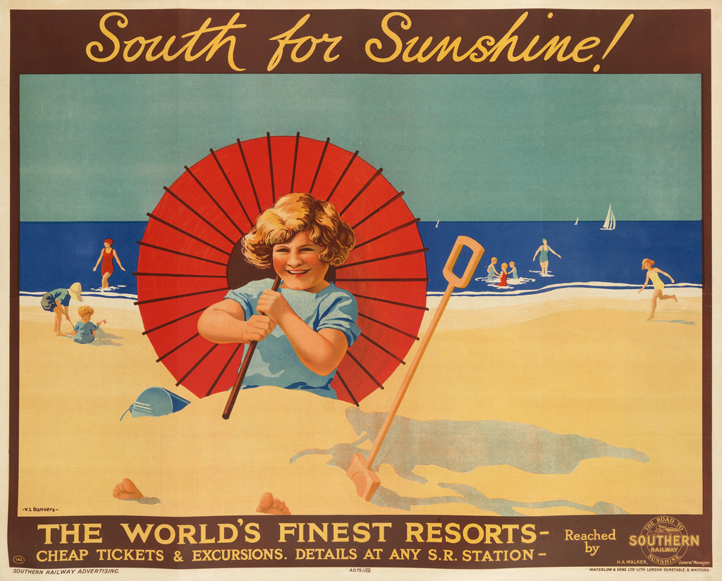 Appraisal: VERNEY L DANVERS - SOUTH FOR SUNSHINE THE WORLD'S FINEST