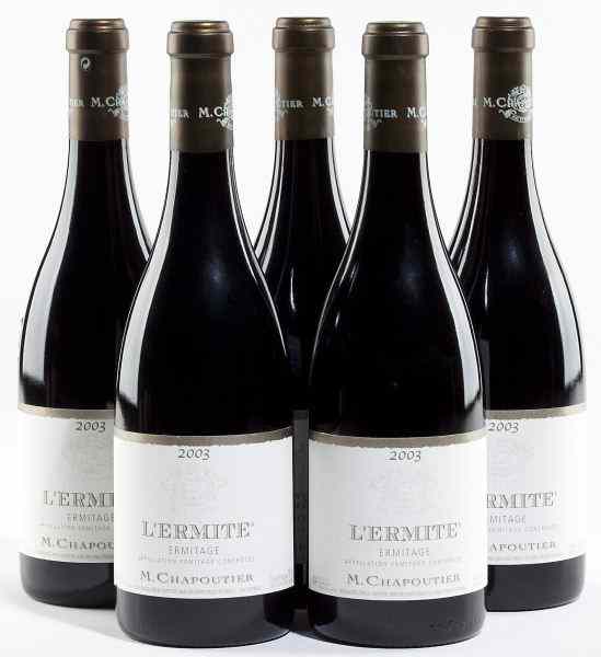 Appraisal: 'L'Ermite'' ErmitageM Chapoutier bottles''Lastly one of the single greatest red