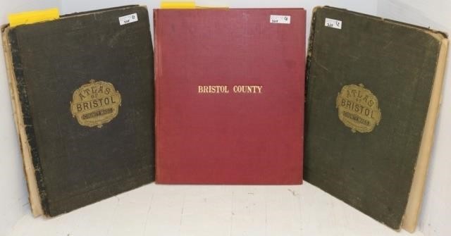 Appraisal: BRISTOL COUNTY ATLASES ONE DATED BYF W BEERS CO HAS