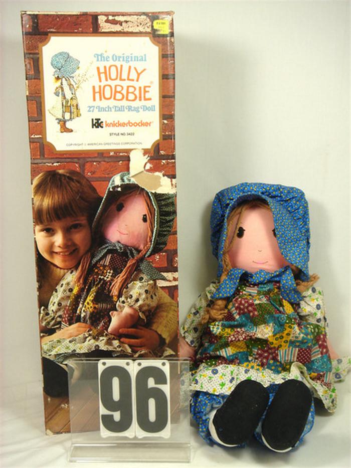 Appraisal: American Greetings Corp holly Hobbie Doll inches tall rag doll