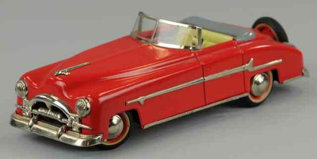 Appraisal: DISTLER TWO SEAT CONVERTIBLE Tin plate auto done in red