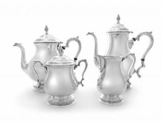 Appraisal: An American Silver Four-Piece Tea and Coffee Service International Silver