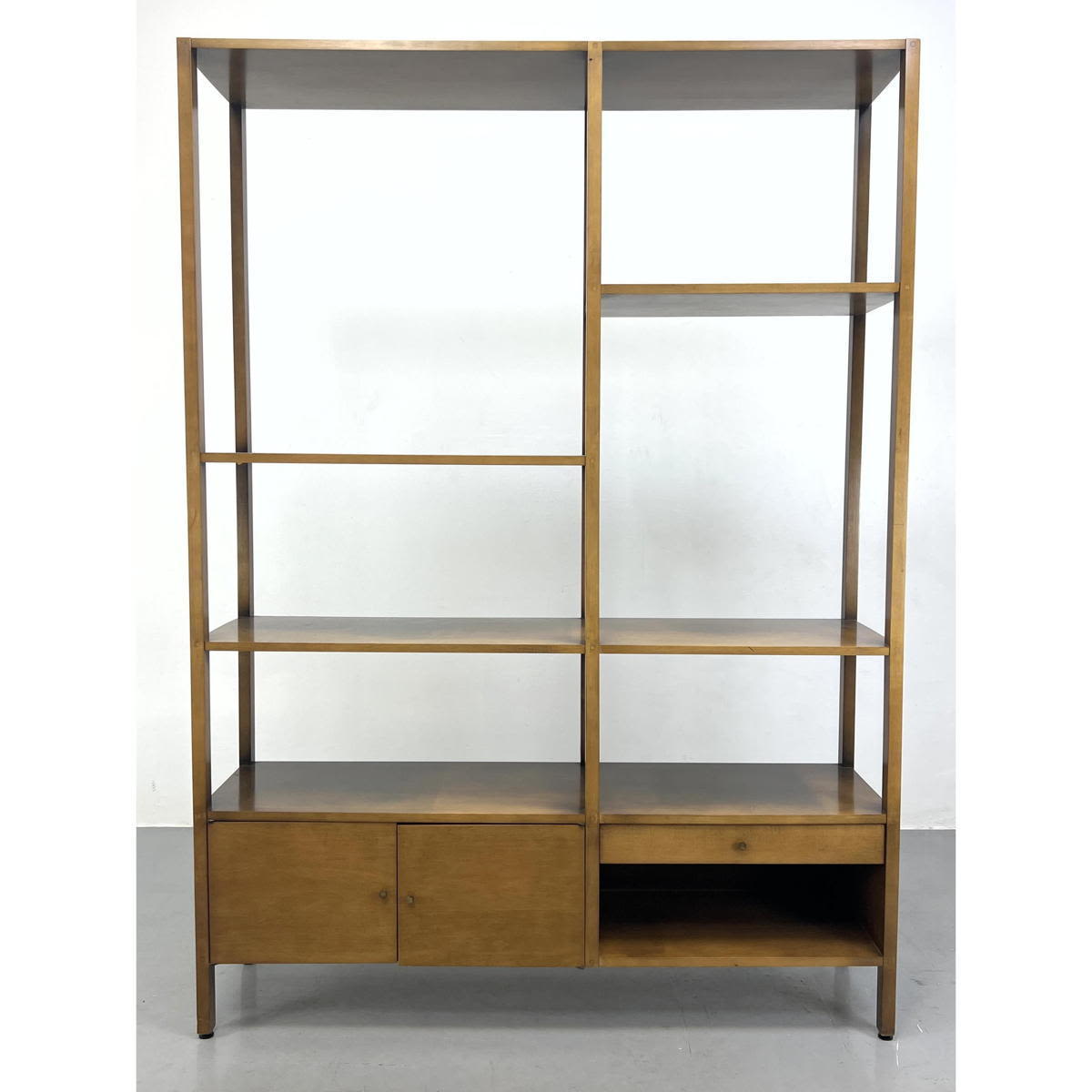 Appraisal: Rare Paul McCobb Planner Group Shelving Unit Bookcase Display Dimensions