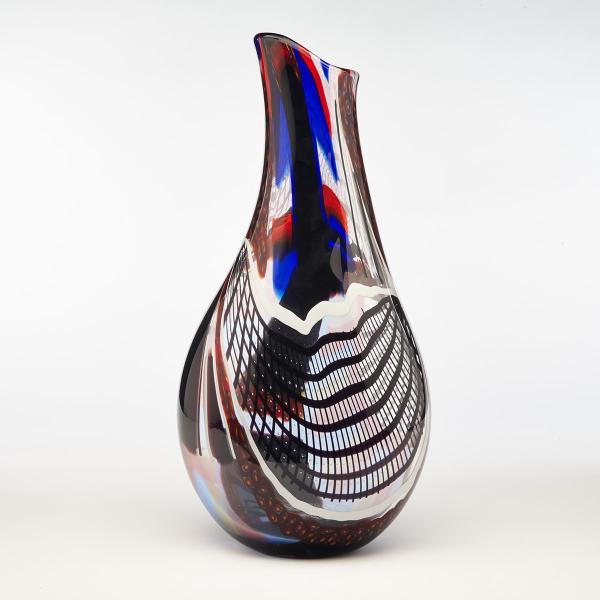 Appraisal: Afro Celotto Italian b Glass Vase c height cm engraved