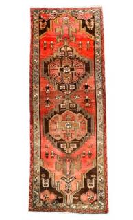 Appraisal: Hand Woven Persian Hamedan Rug ' '' x ' Wool