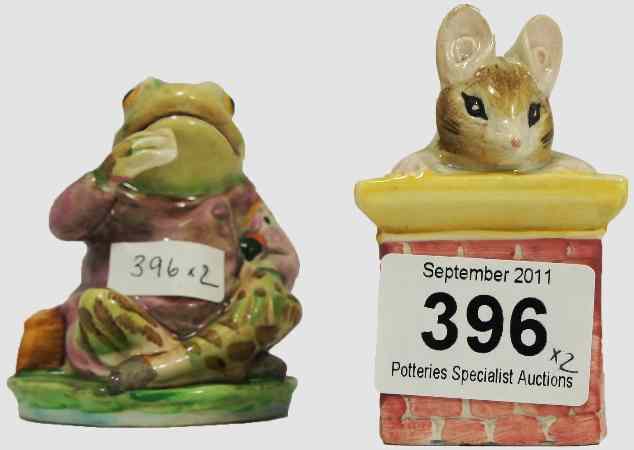 Appraisal: Beswick Beatrix Potter Figures Jeremy Fisher and Tom Thumb both