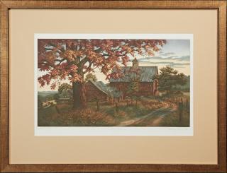 Appraisal: Kathleen Cantia Late Afternoon artist's proof pencil marked Artist's Proof