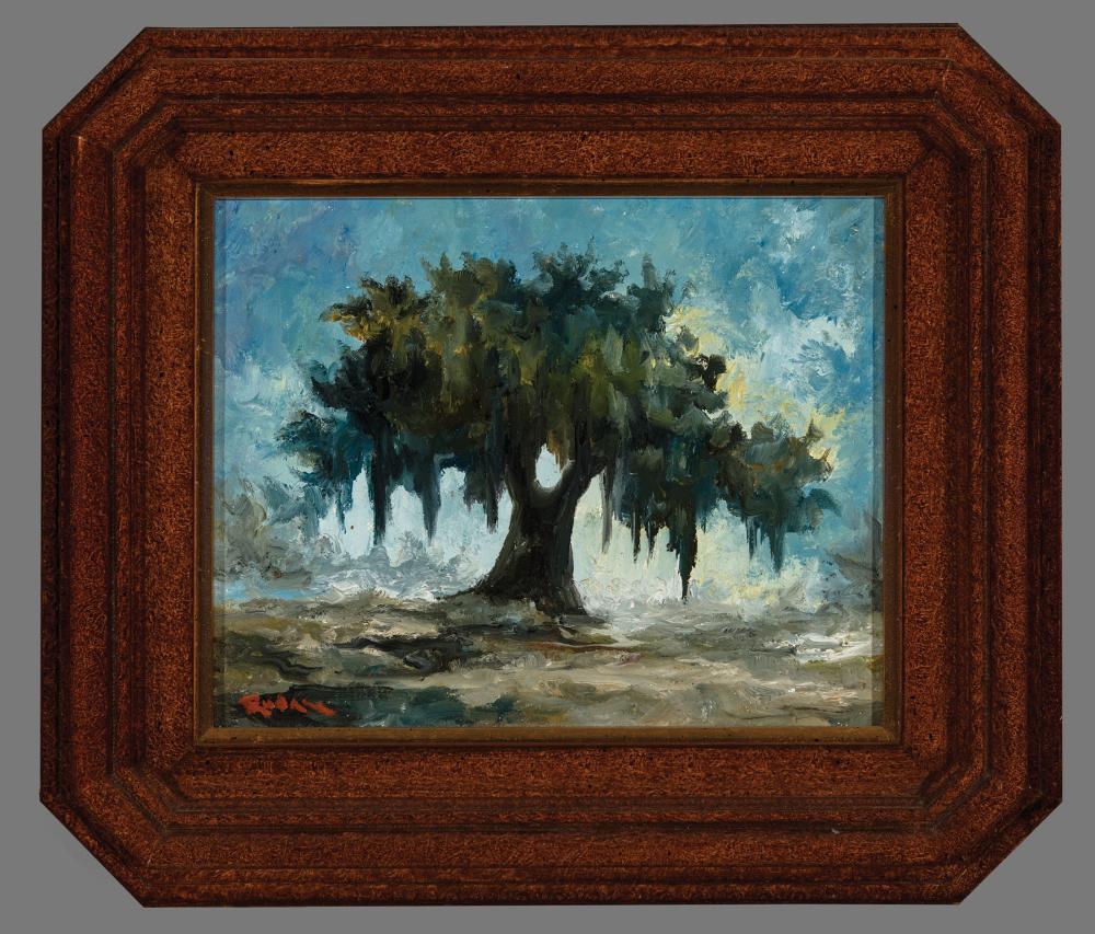 Appraisal: George Rodrigue American Louisiana - Louisiana Oak Oak Before The