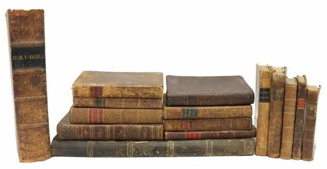 Appraisal: lot of Collection of American and French library shelf books