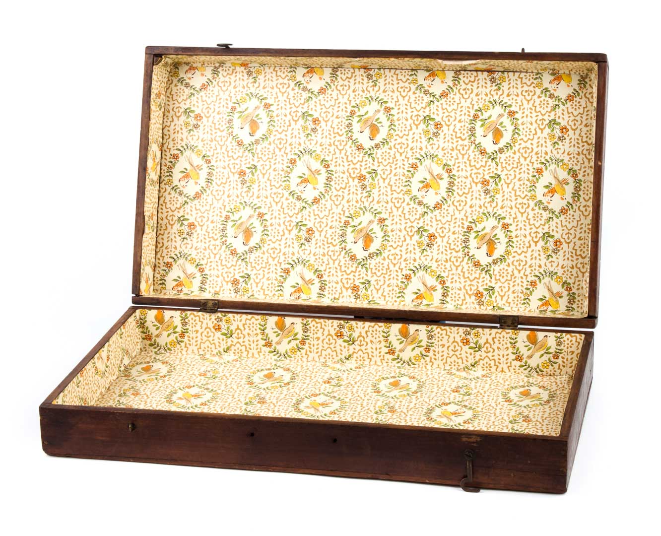 Appraisal: d Portable wooden paint box owned by Edward Sachse Condition