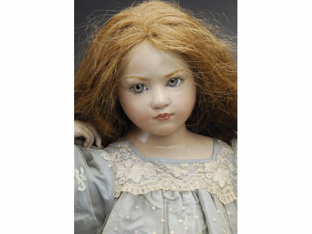 Appraisal: Original Brigitta Duvall Pauline Character Doll Ca hand molded wax-over-porcelain