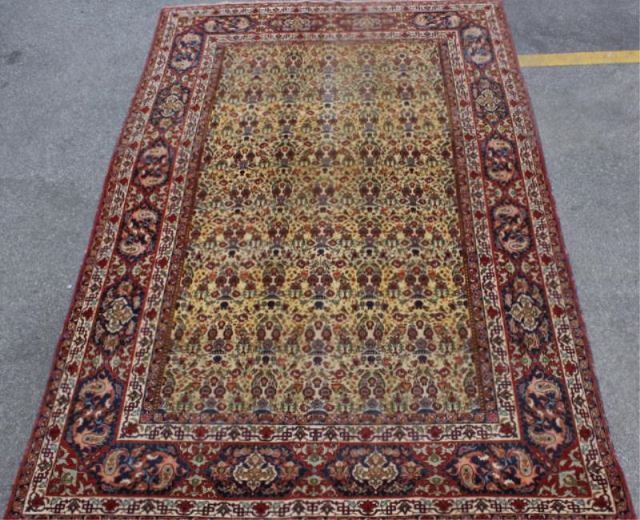 Appraisal: Beautiful and Fine Quality Handmade Carpet From a Pelham Manor